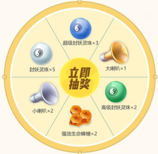 《一起来捉妖》6月每日抽奖礼包